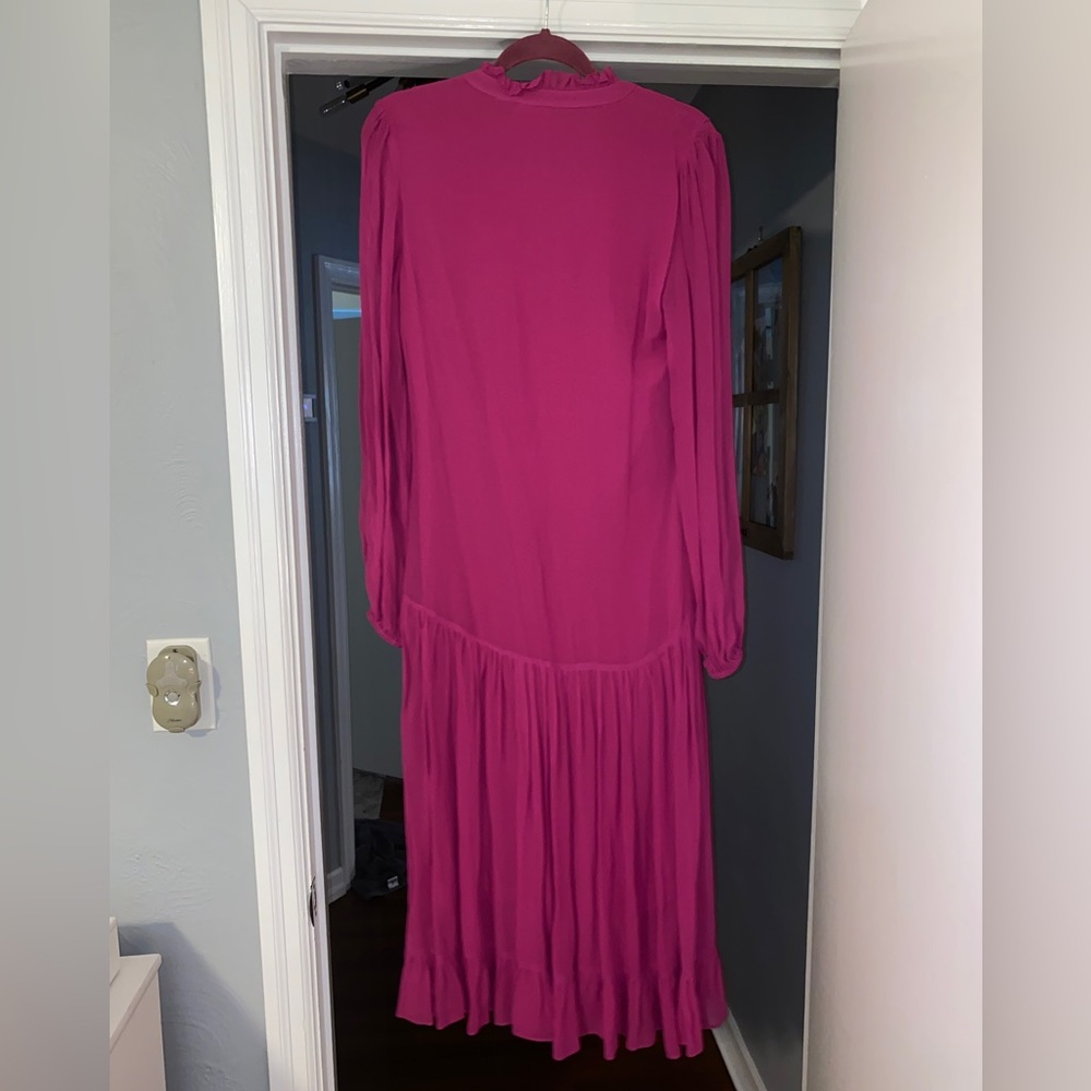 Farm Rio NWT (sold out on site) Culebra Ruffled Maxi Dress - Picture 4 of 5
